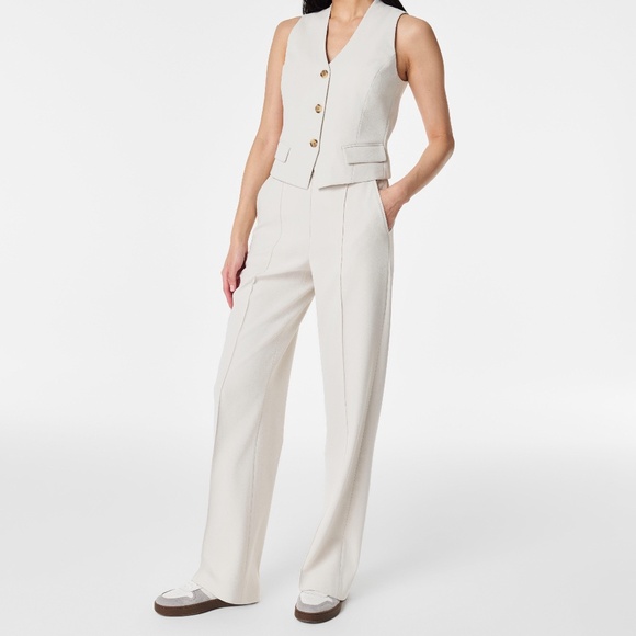 Spanx Carefree Crepe Trouser with No Show Coverage - Picture 1 of 10
